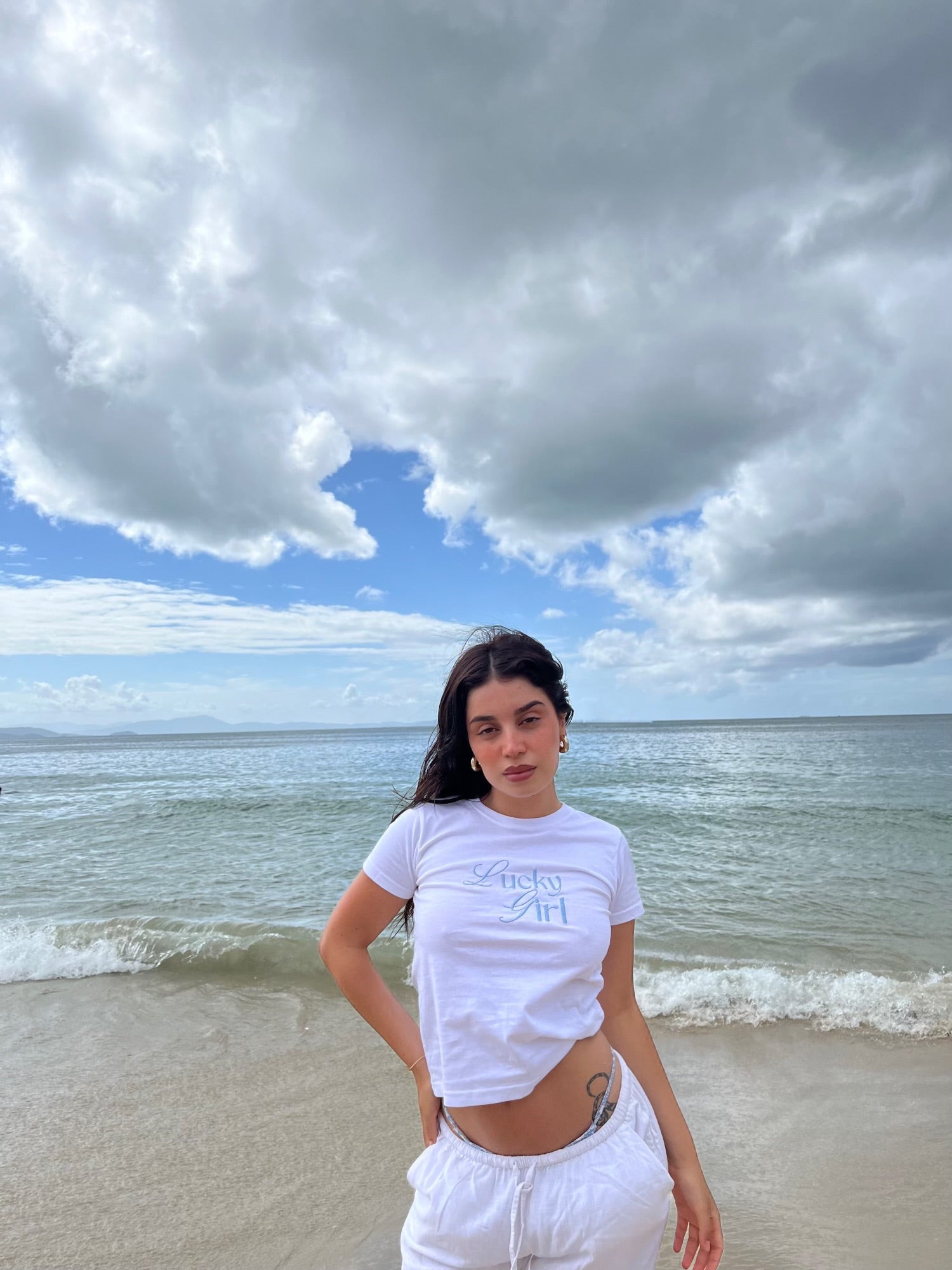 Lucky girl tee