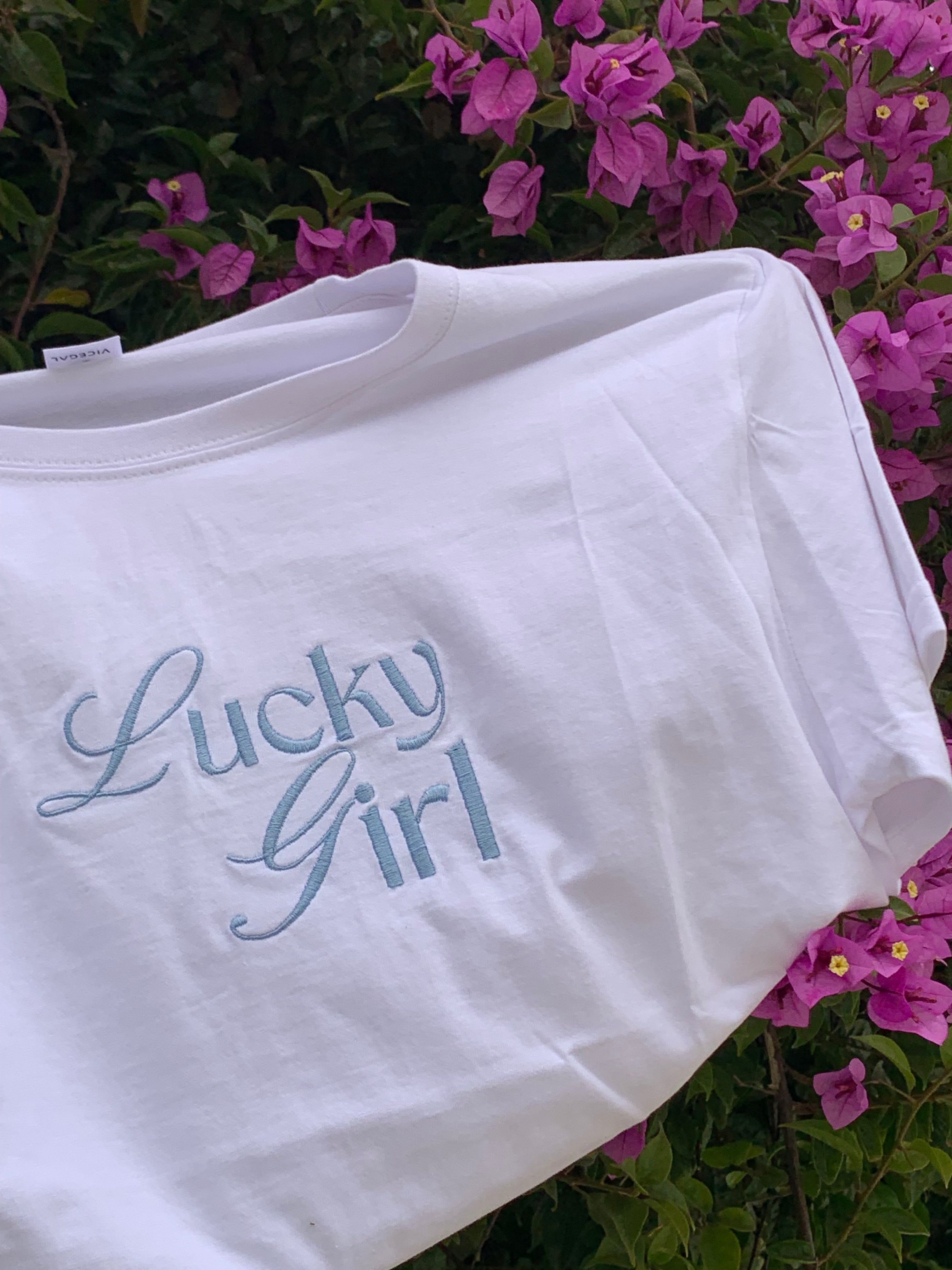 Lucky girl tee
