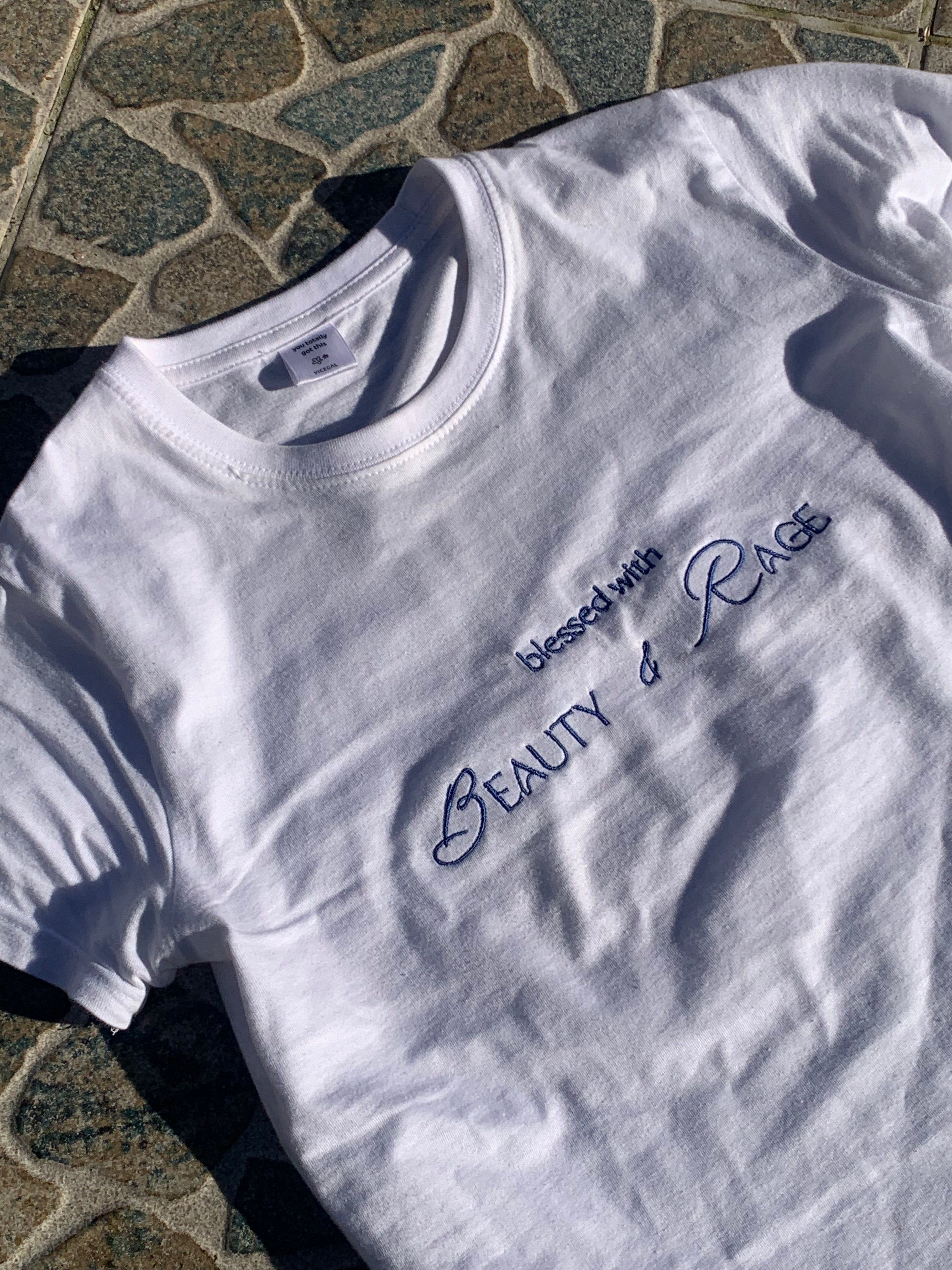 blessed with beauty and rage polera